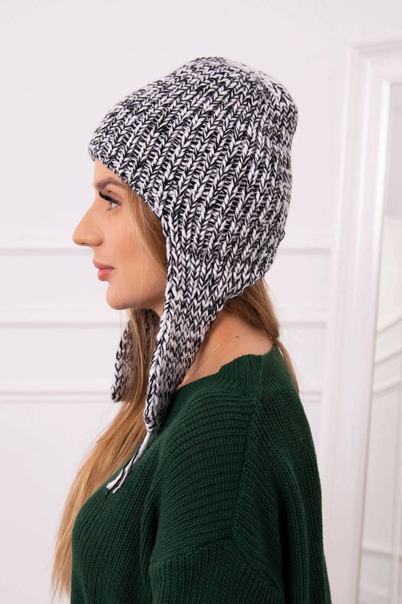 Women&#039;s cap Jana K314 black with long ears