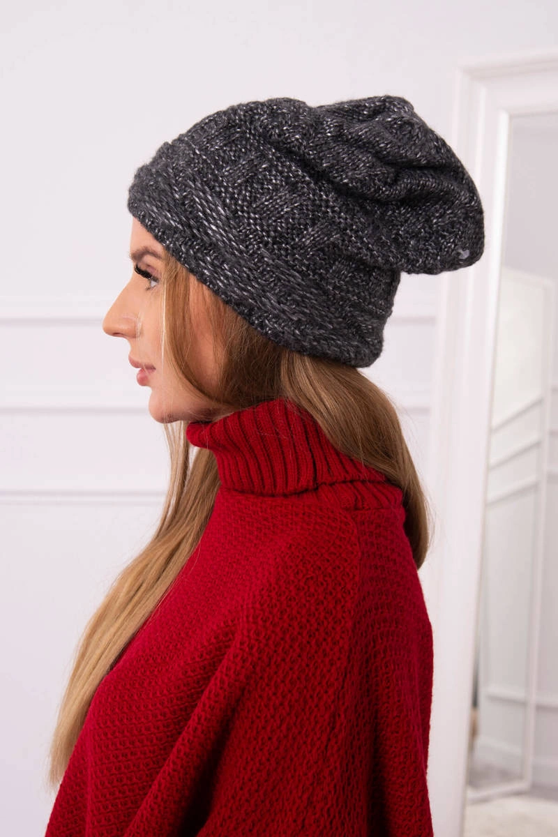 Kesi Cap with fleece Edyta K298 graphite