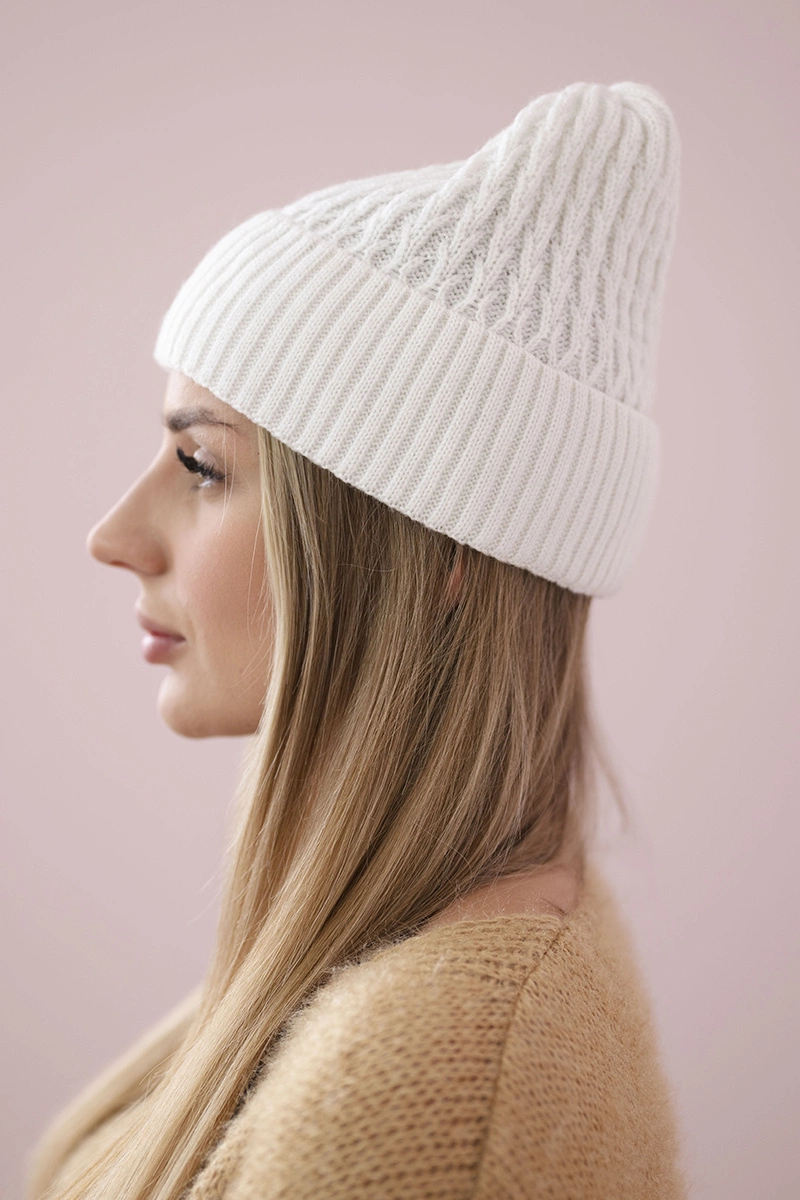 marka niezdefiniowana Cap thin Grace K211 white