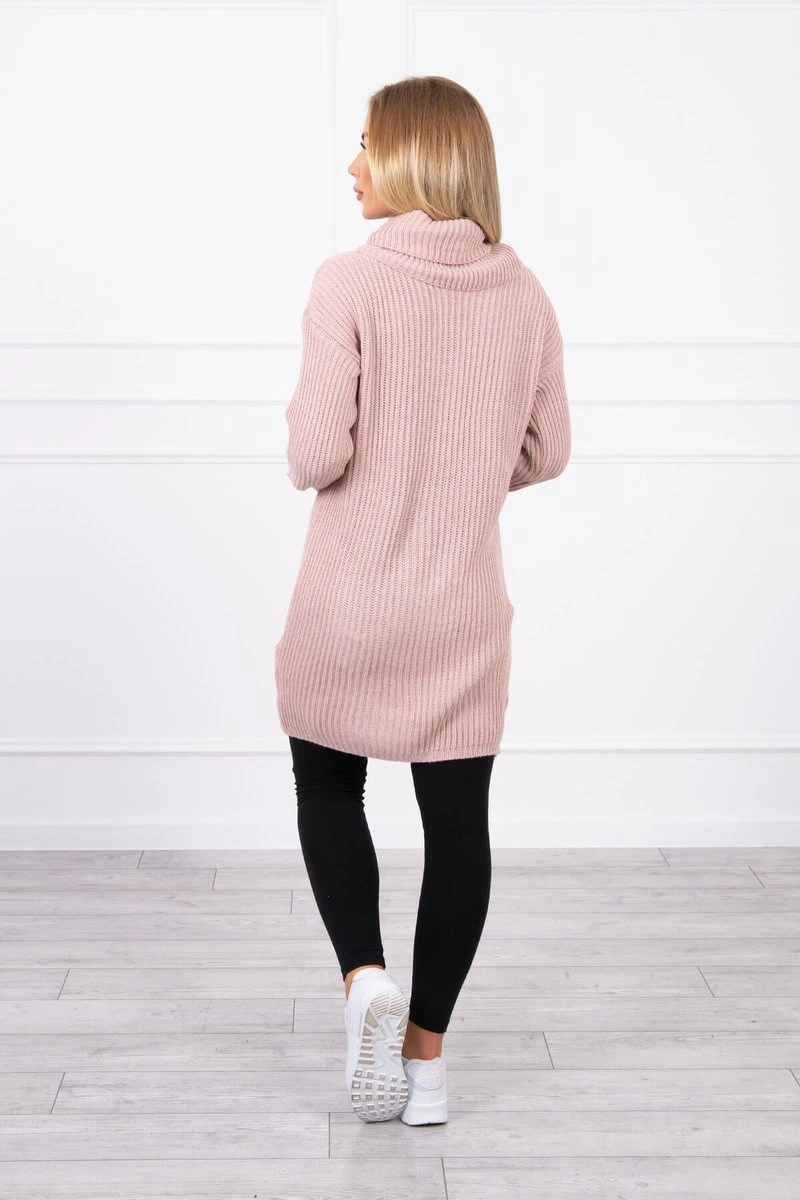 Kesi Sweater with golf powdered pink