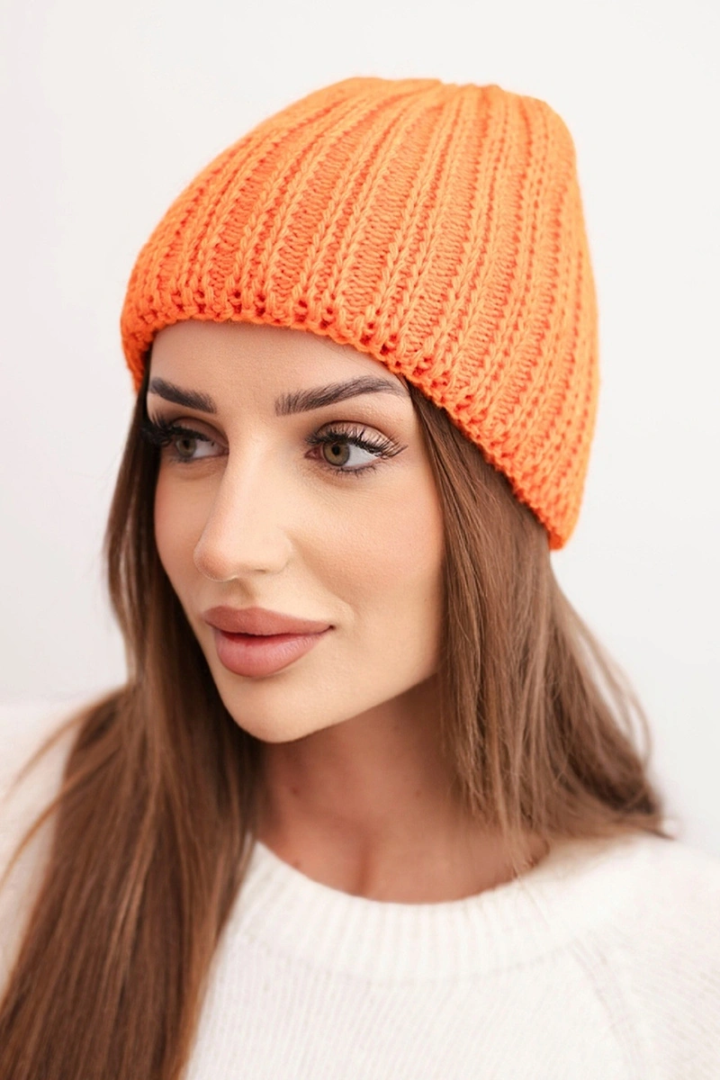 Дамска шапка Rebeka K345 оранжева