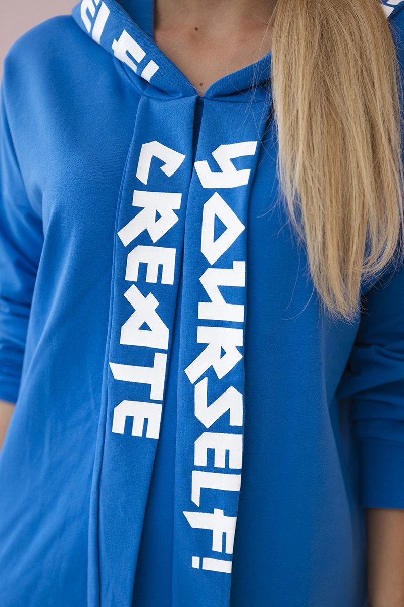 Hooded dress Oversize jeans