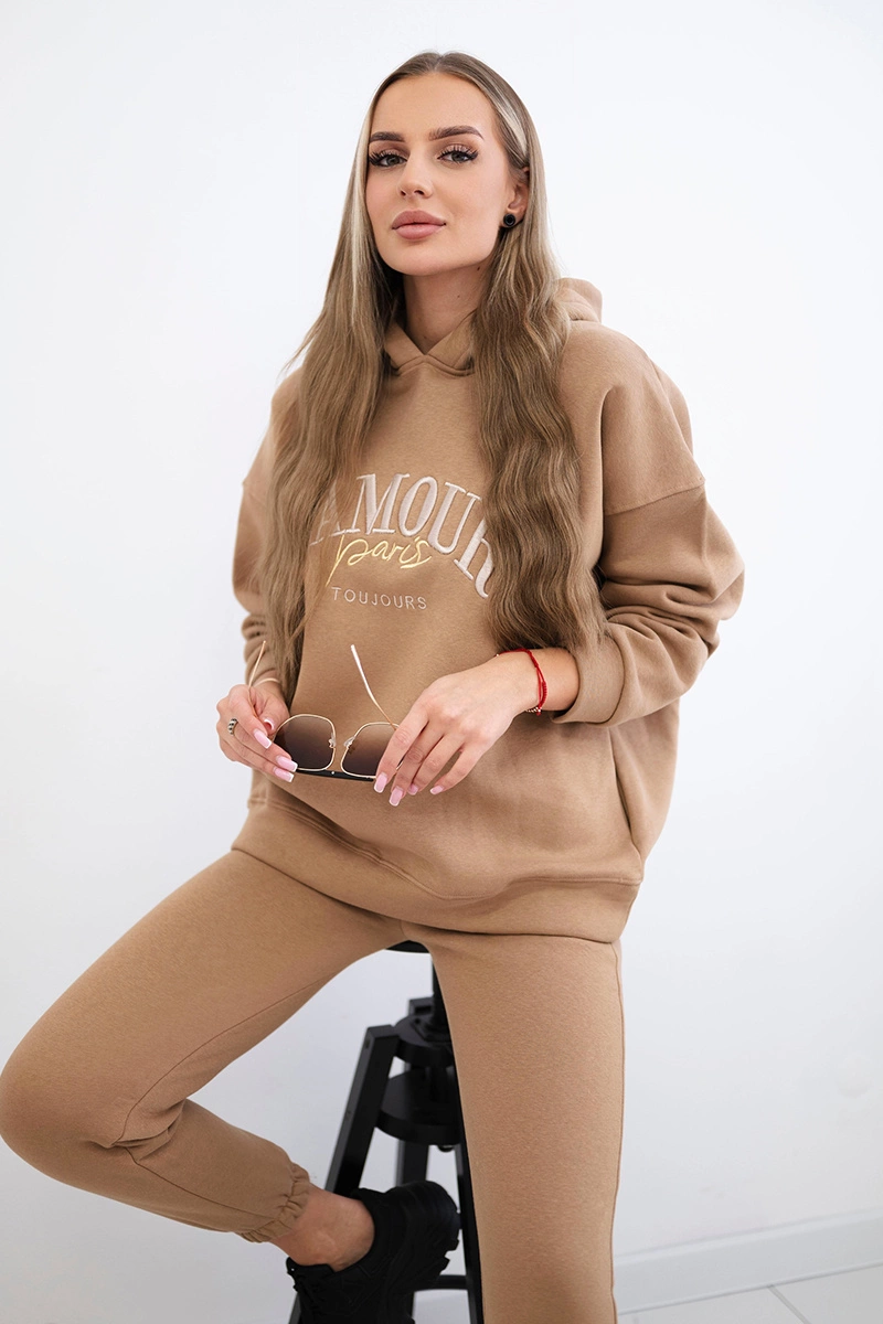 Zateplený set L'Amour Camel