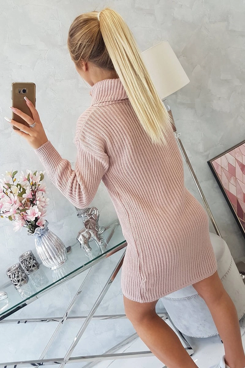 Kesi Sweater with golf powdered pink