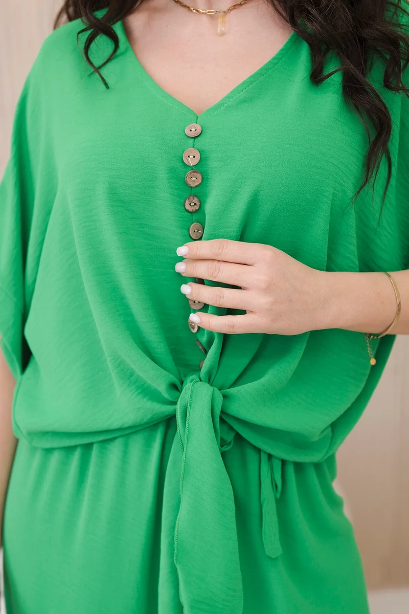 Set of blouses with trousers light green