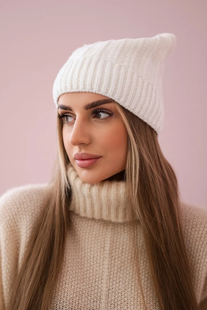 marka niezdefiniowana Čapica s fleece Anna K238 ecru
