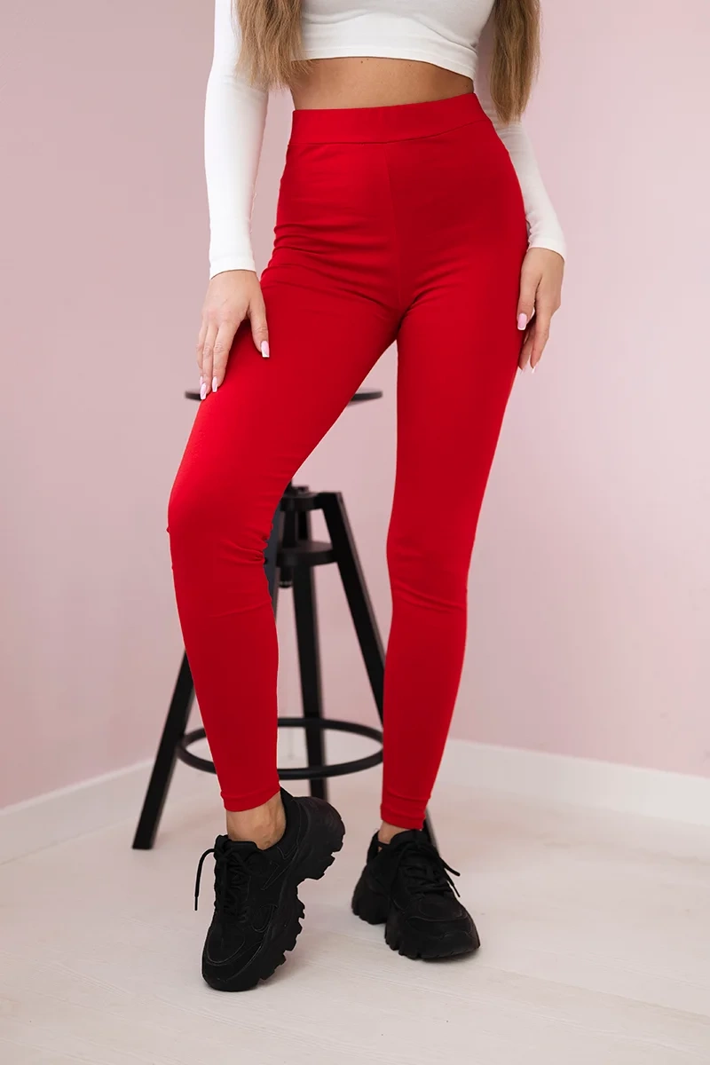 Brooklyn leggings red