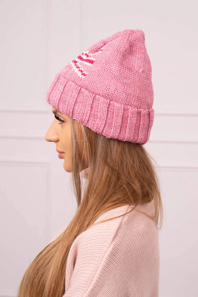 Kesi Women's cap Meghan K410 dark pink