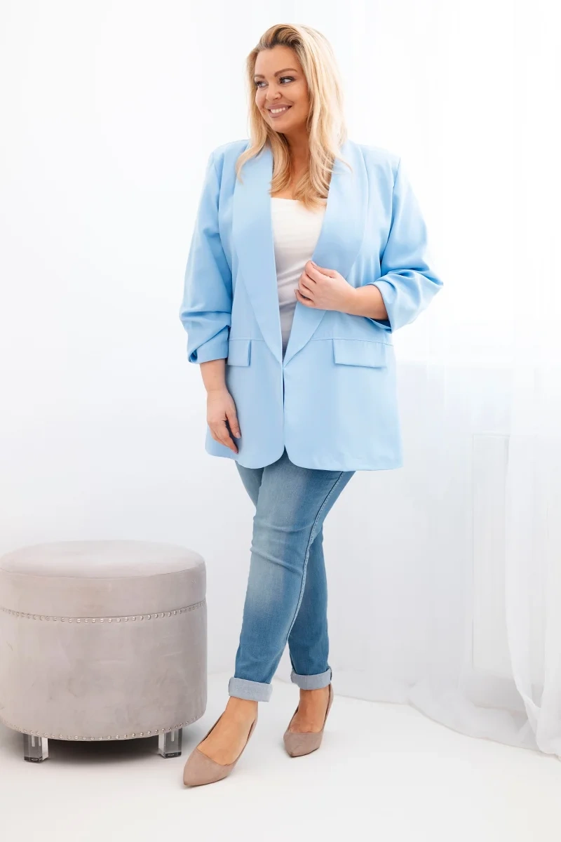 Elegantné plus size sako Kesi
