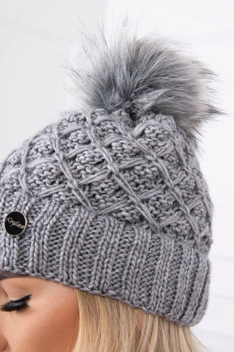marka niezdefiniowana Cap K165 dark gray