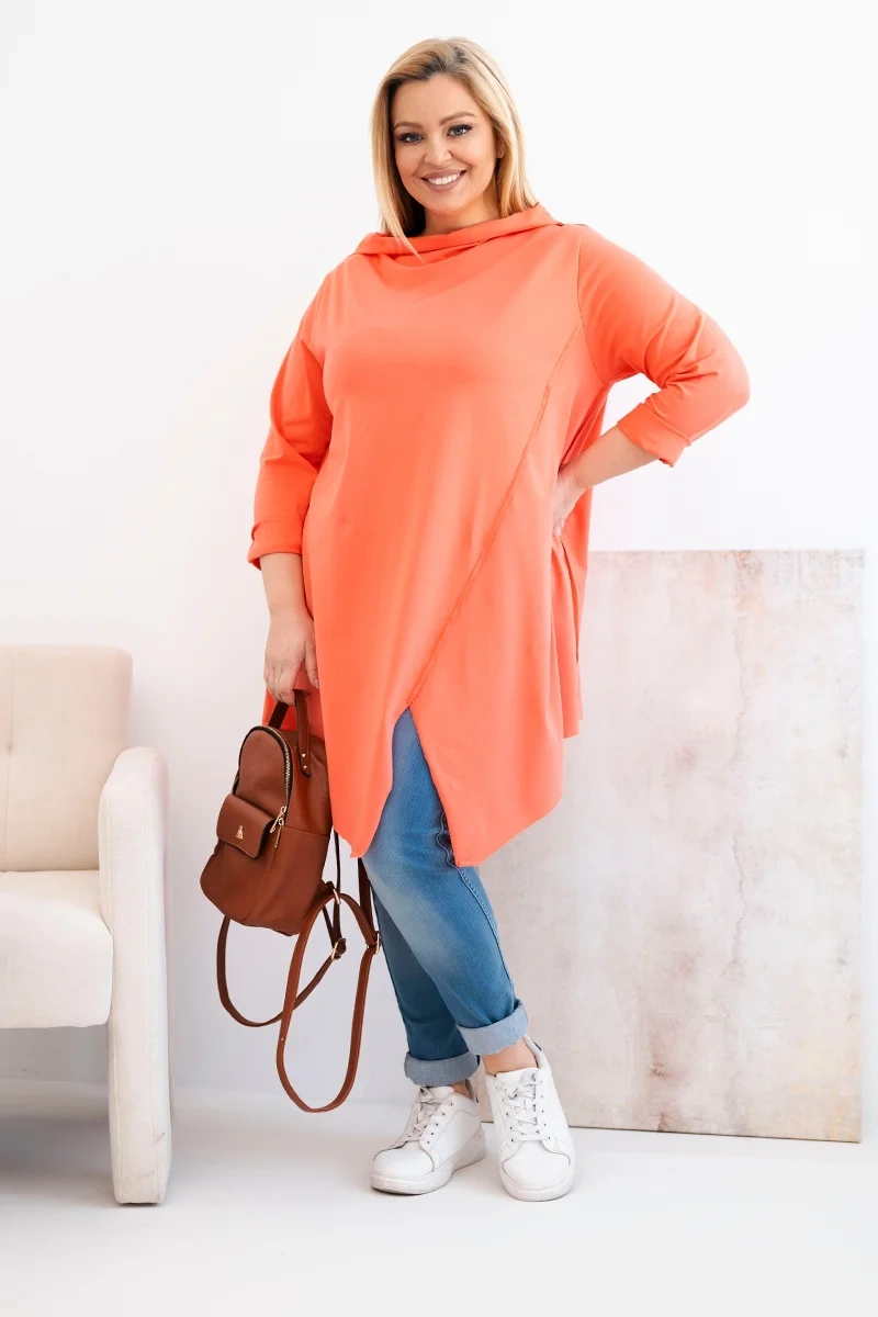 Dámska asymetrická blúzka Plus Size