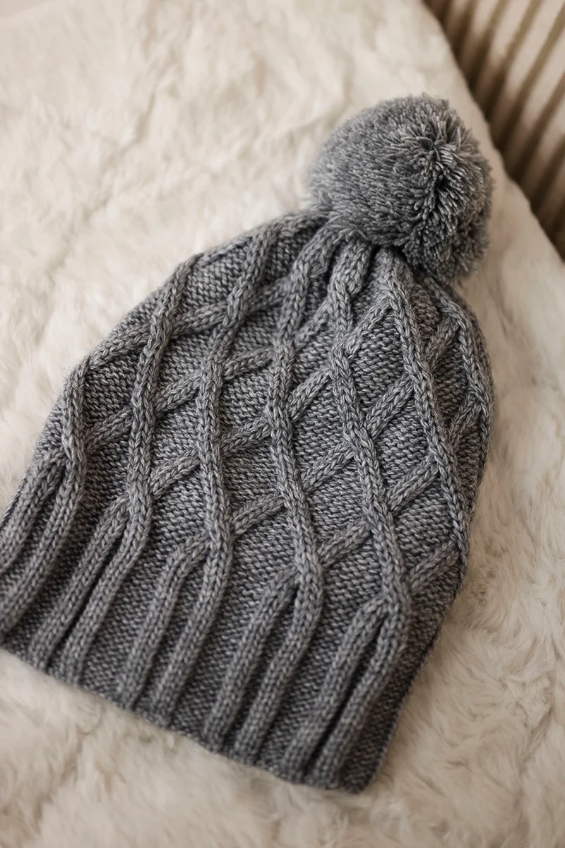 Kesi Cap with fleece Milano K203 dark gray