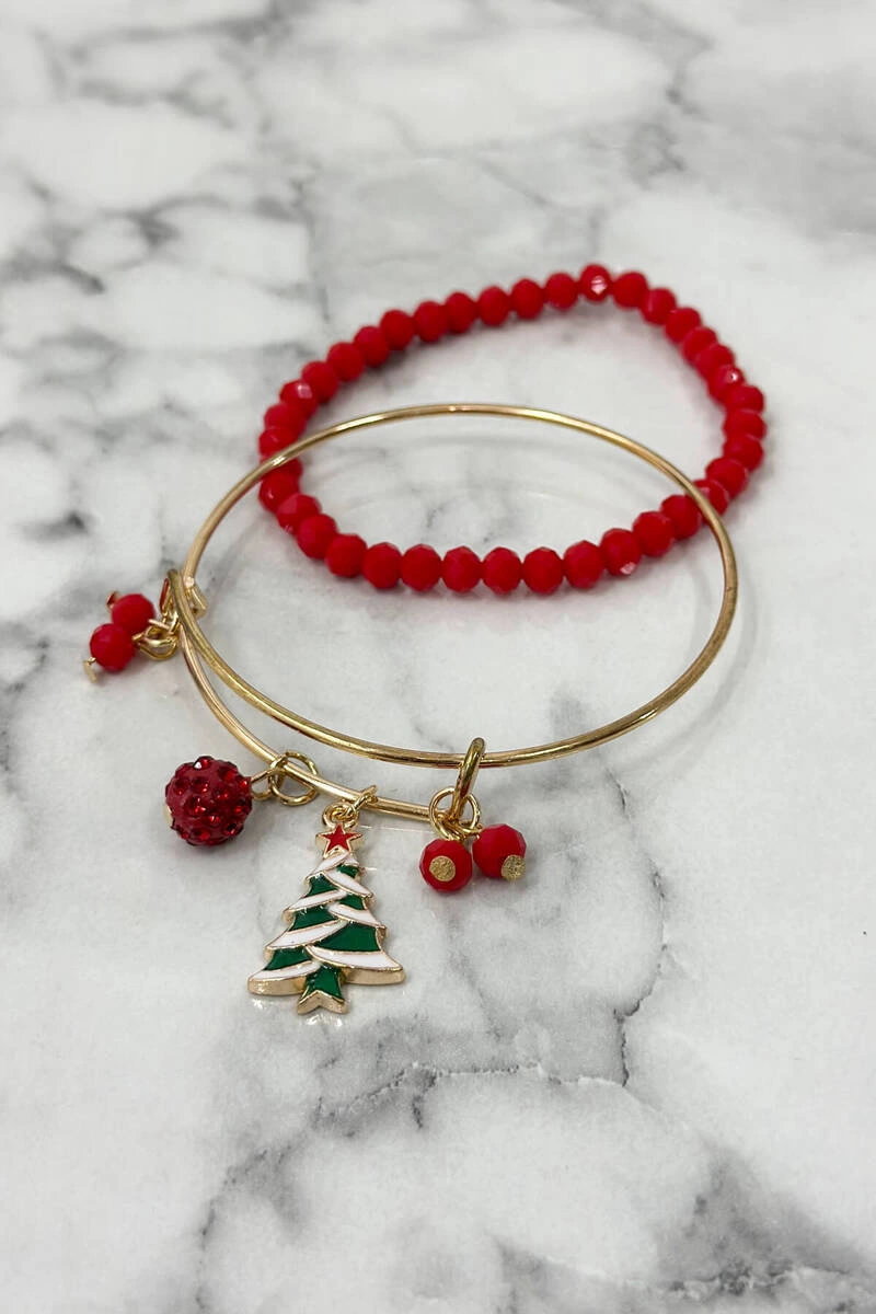 Christmas bracelet Christmas tree