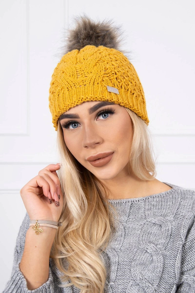marka niezdefiniowana Cap K166 mustard