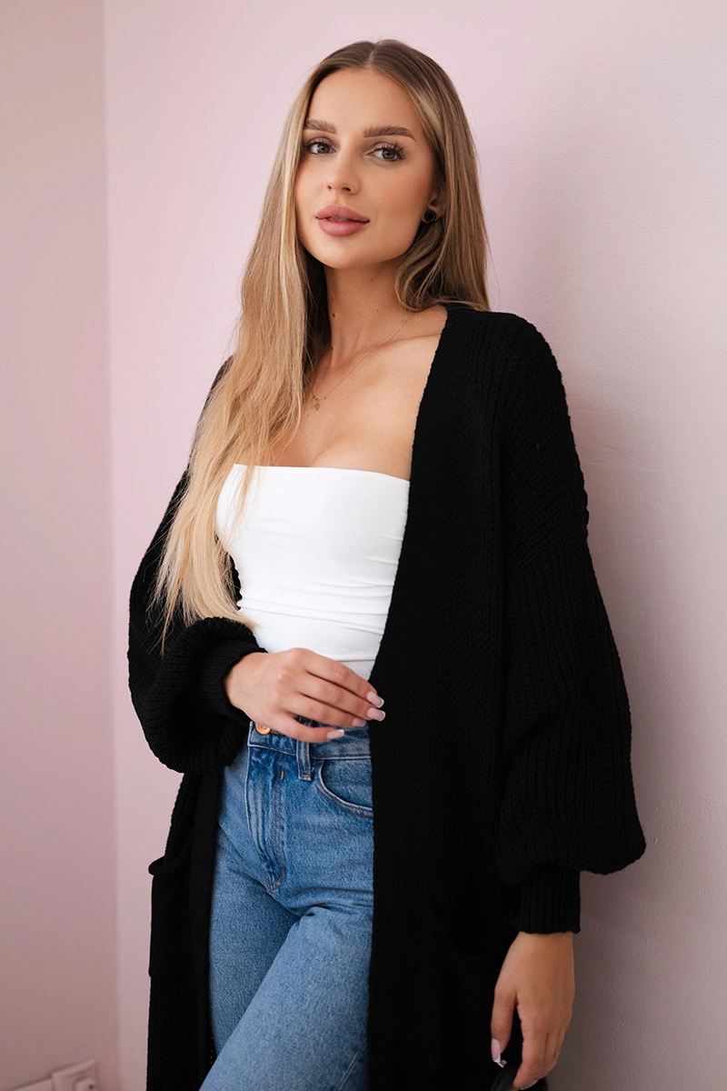 Long sweater black