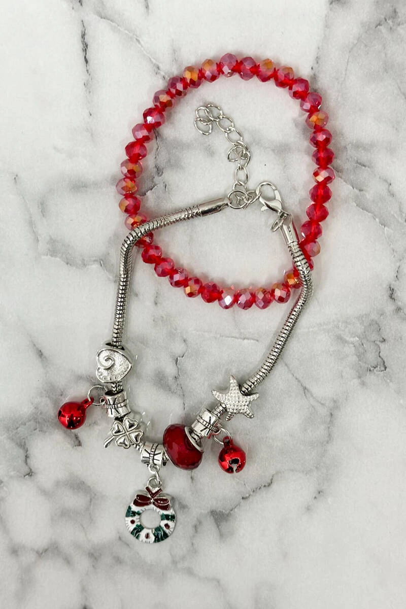 Christmas bracelet Wreath