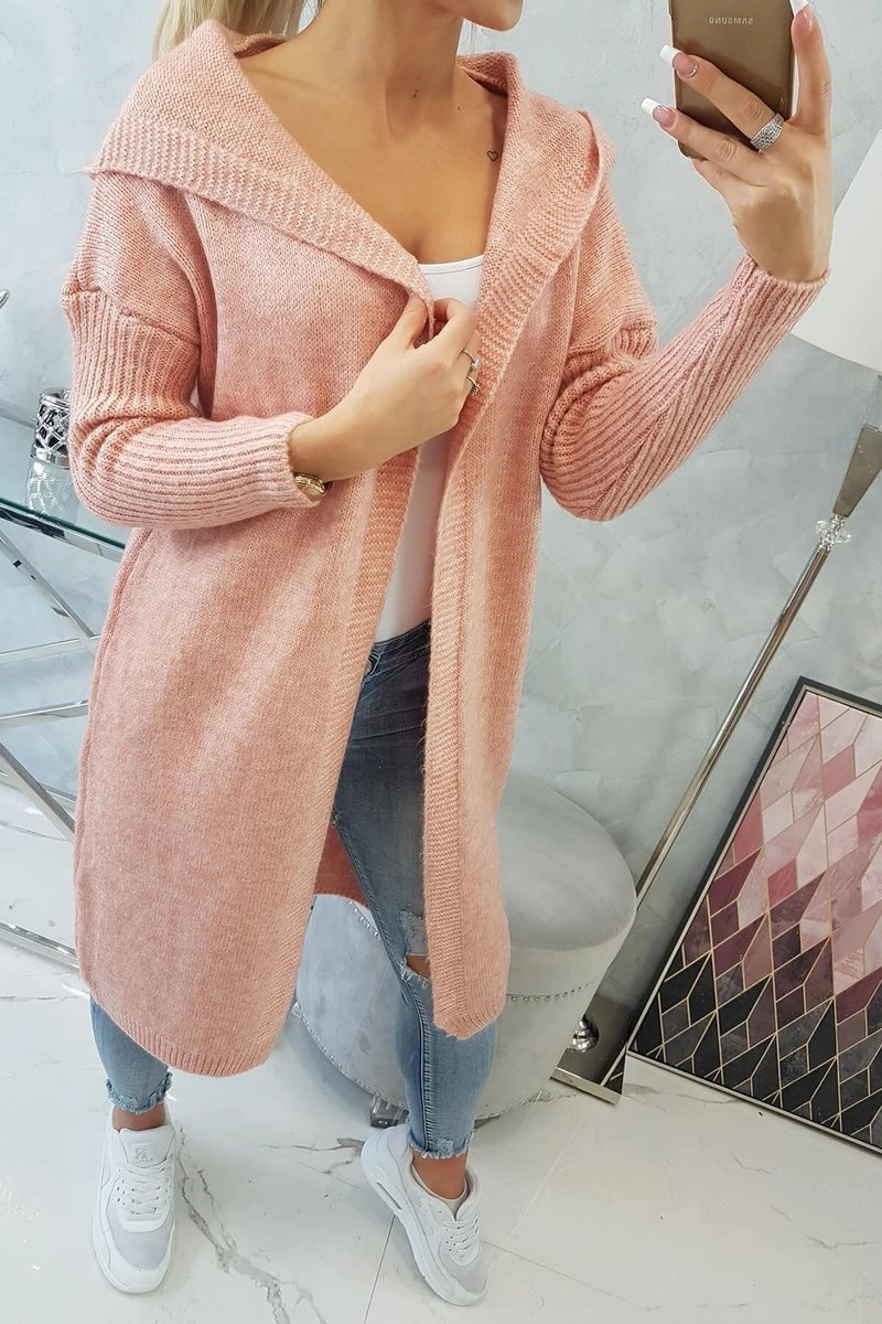 Kesi Sweater with hood light pink