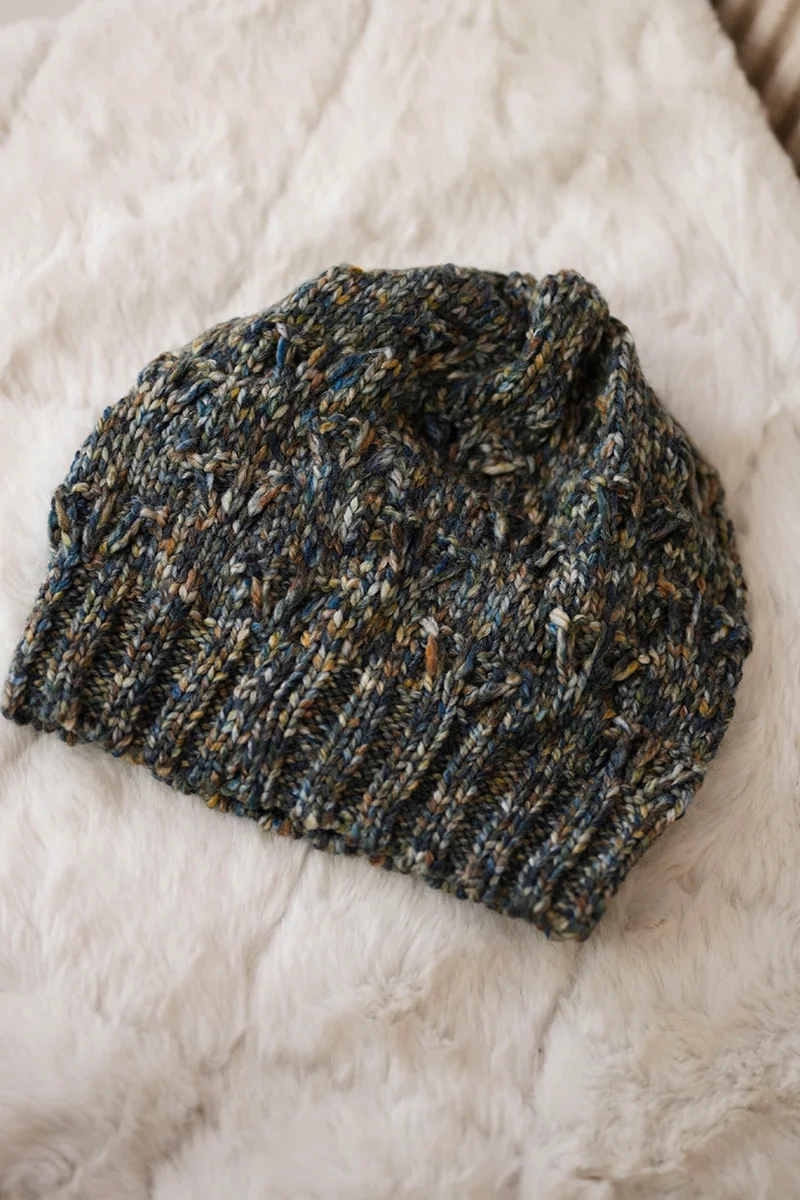 Cap with fleece jeans Roksana K209 + yellow