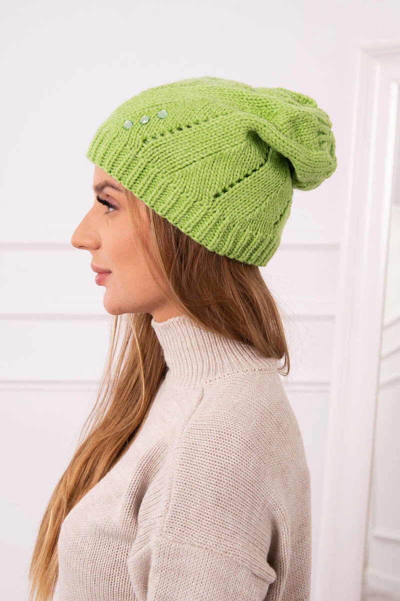 marka niezdefiniowana Women&#039;s cap Jolanta K295 kiwi