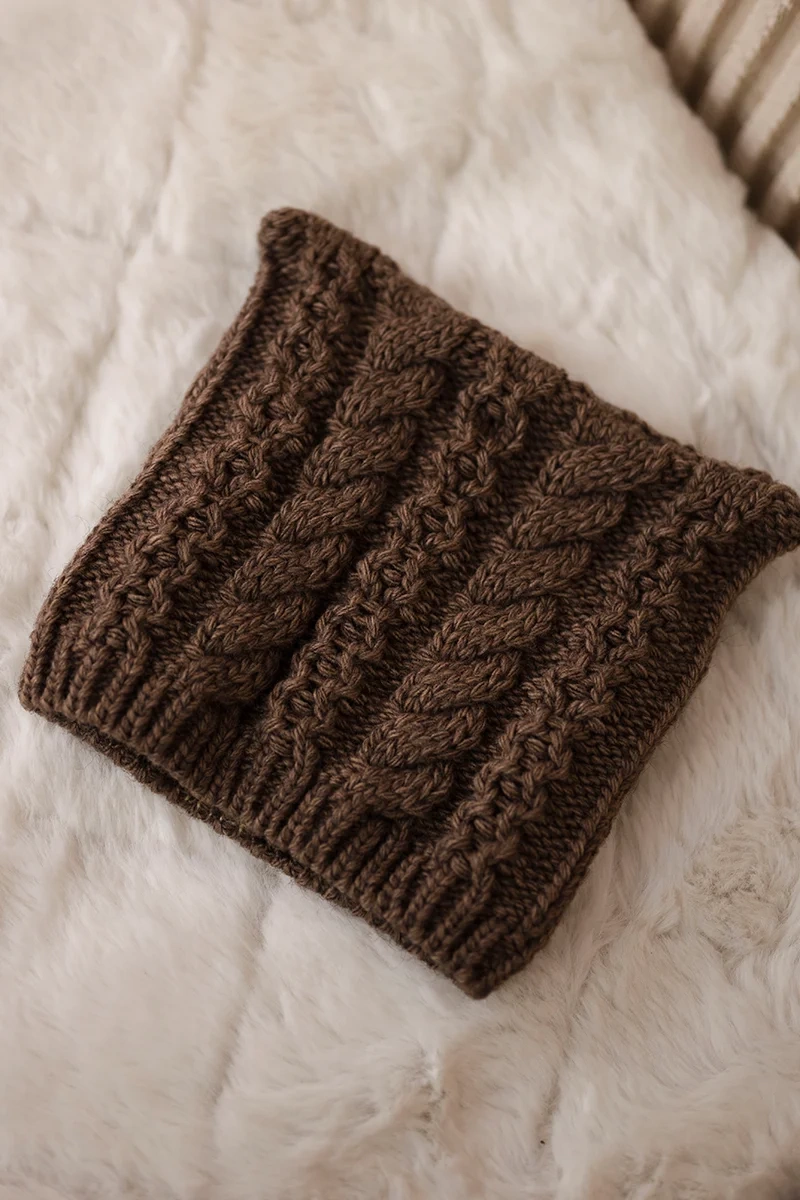 marka niezdefiniowana Cap with fleece Rabbid K237 cappuccino