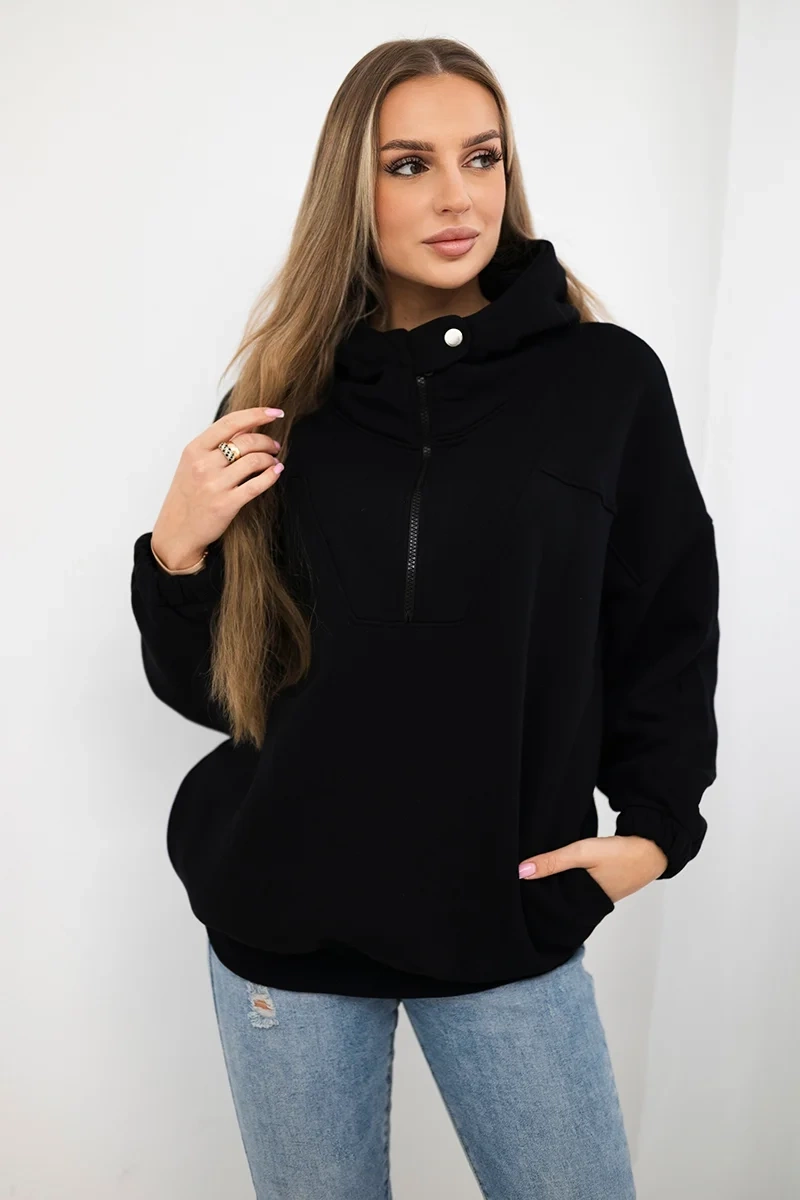 Black hoodie