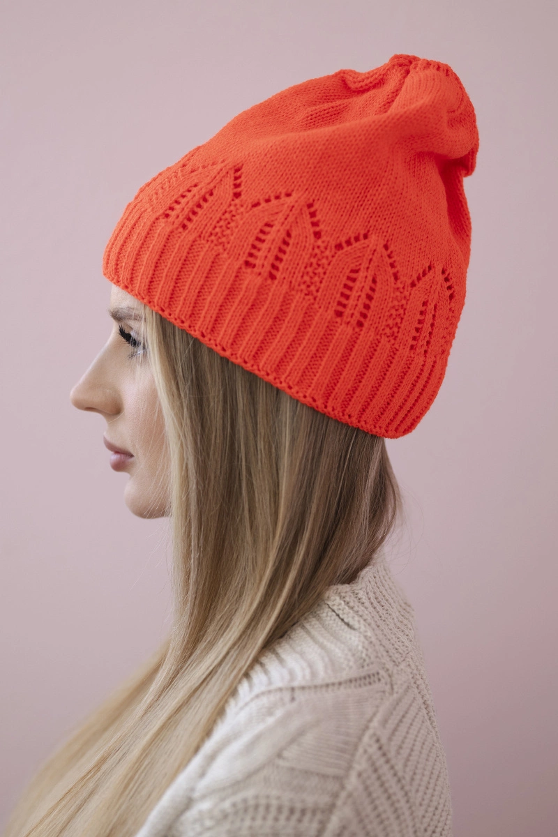 Women&#039;s cap Irmina K333 orange