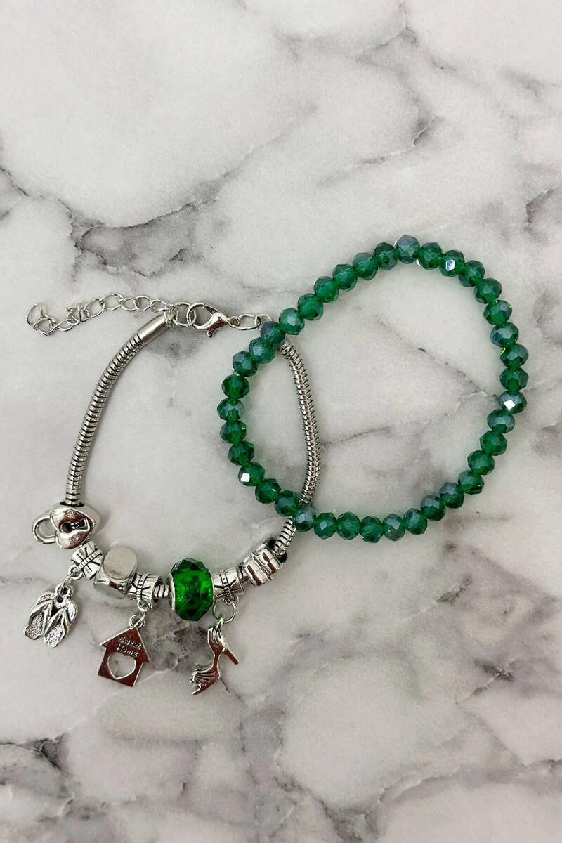 Green bracelet