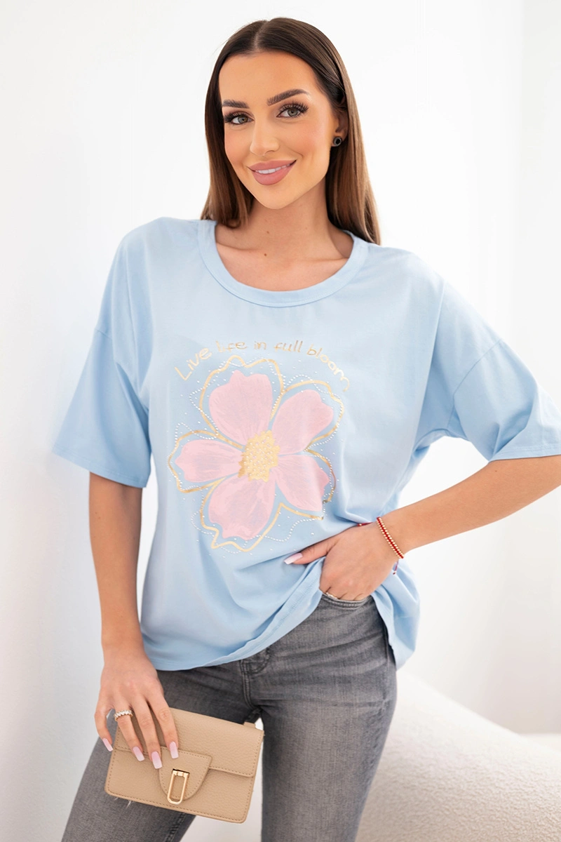 Дамска блуза Kesi с флорален принт