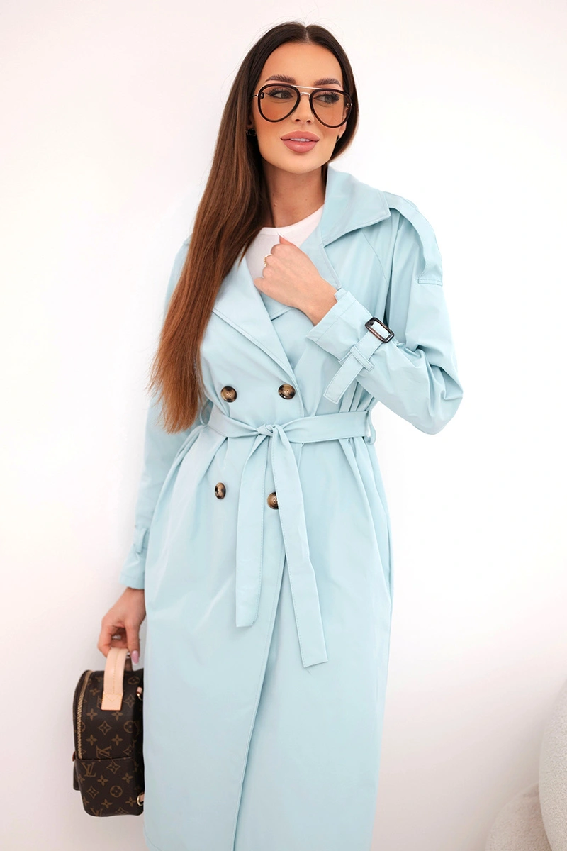 Дамски тренчкот Kesi Włoski с колан