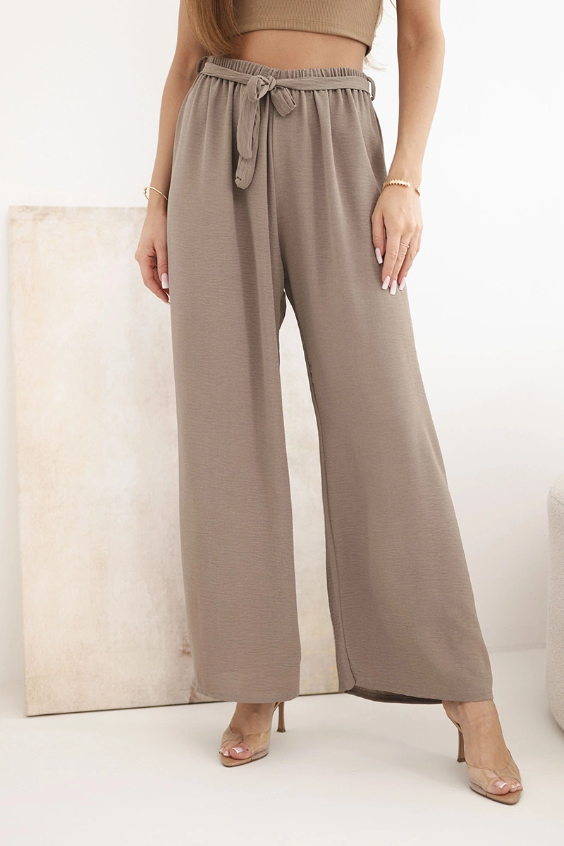 Широки панталони с връзки Kesi Włoski