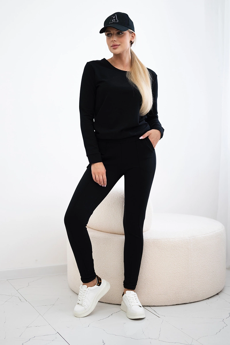 Sports set in black