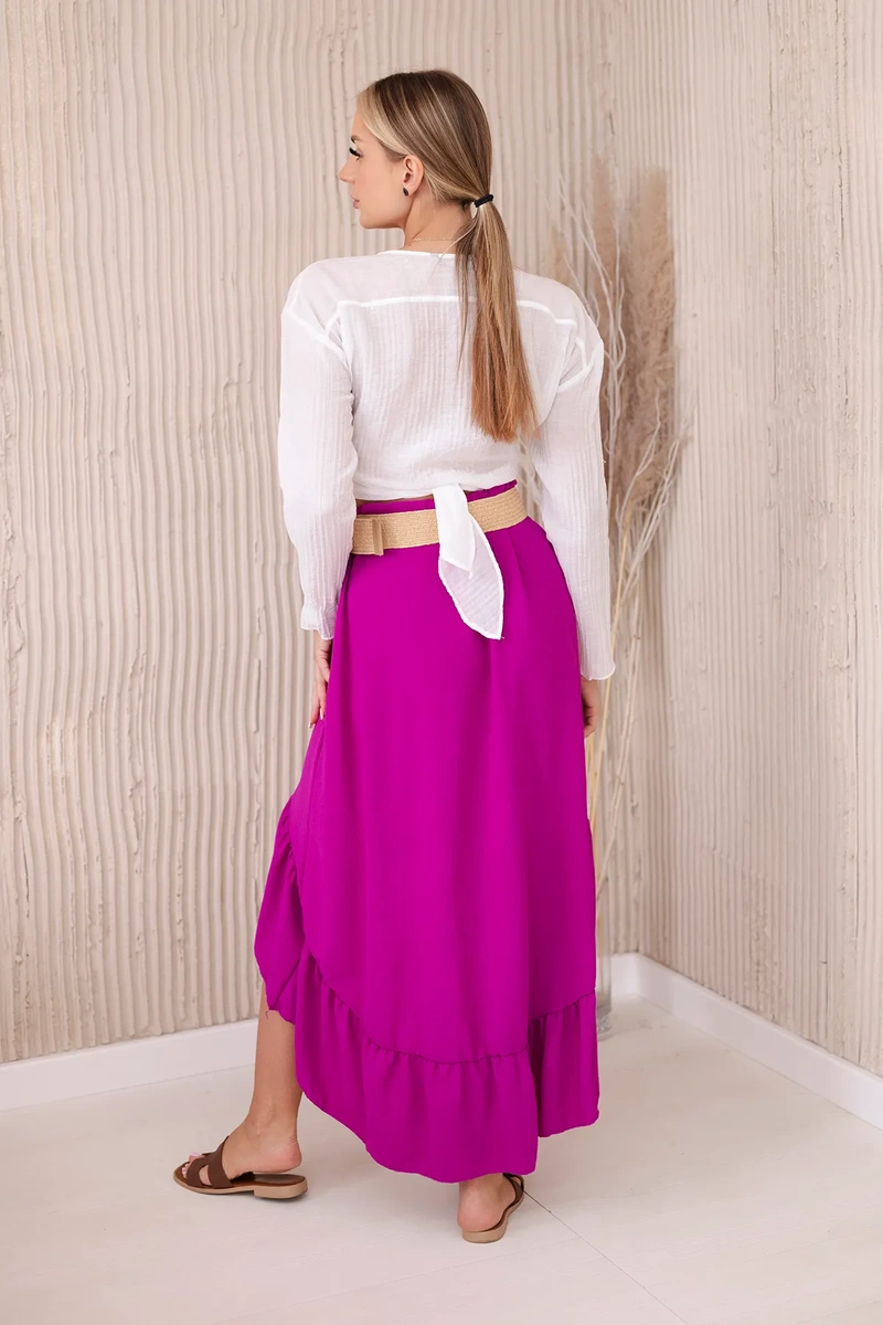 Women&#039;s skirt - dark purple