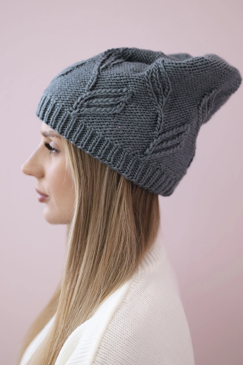 Kesi Women&#039;s cap Majka K376 dark grey