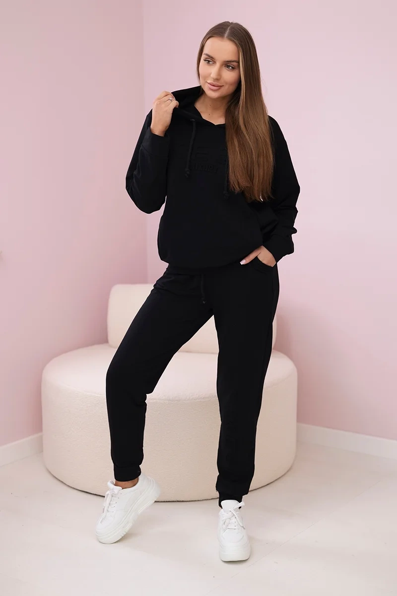 Kesi Luxury Cotton Set Black