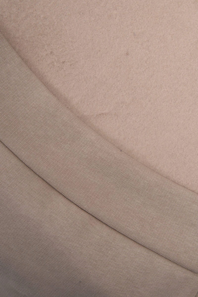 Kesi Hooded sweatshirt with patches beige