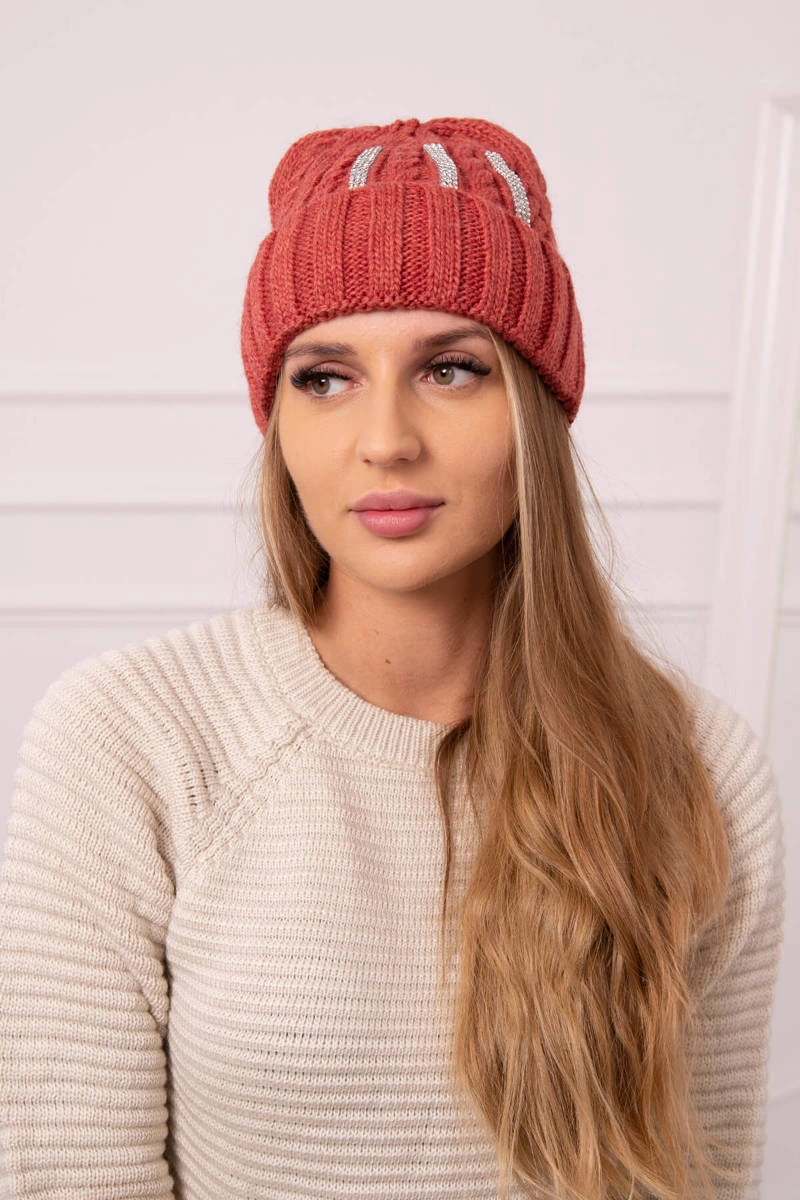 Kesi Dámska čiapka Selena K384 ruda