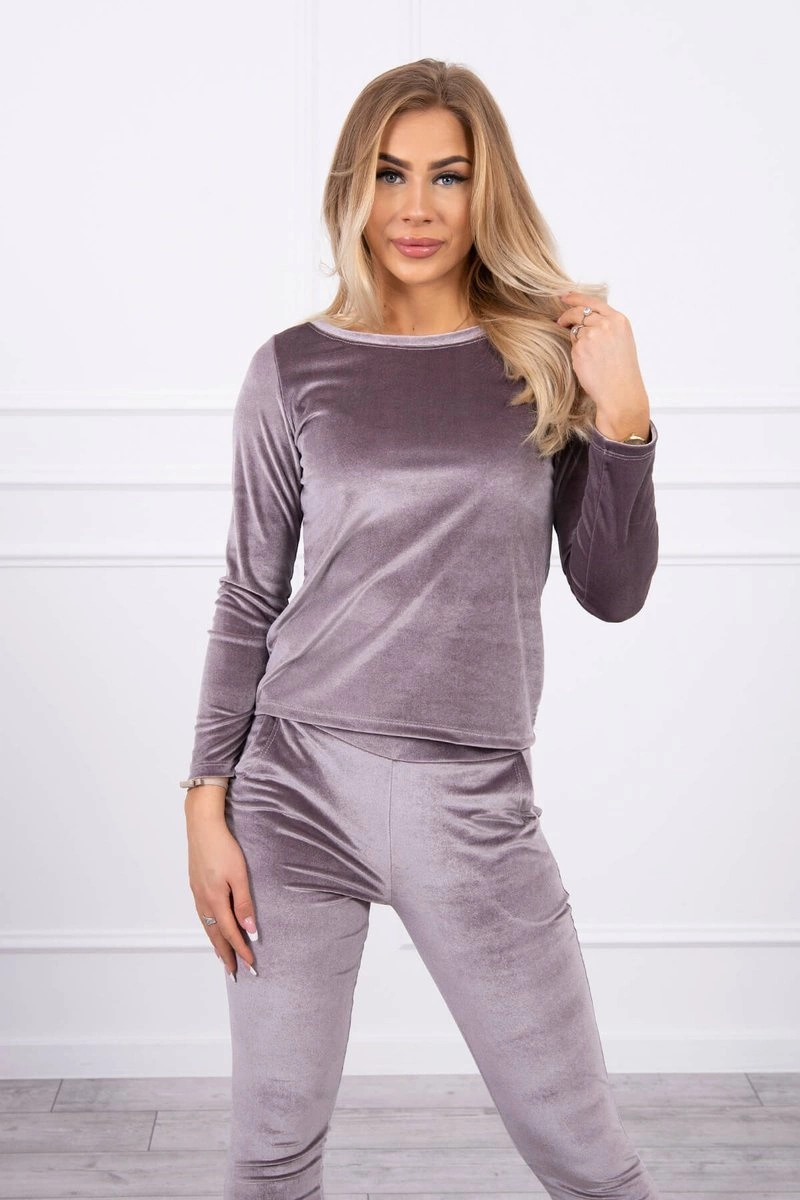 Kesi velúrová súprava s riasením