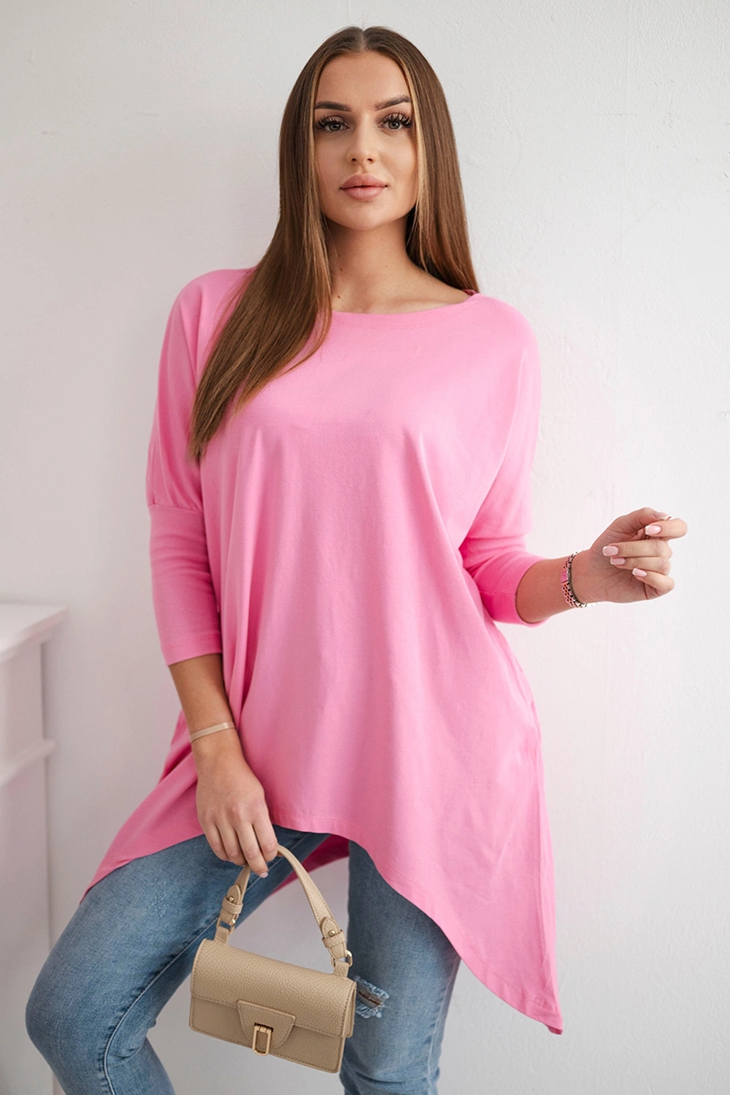 Oversize blouse light pink