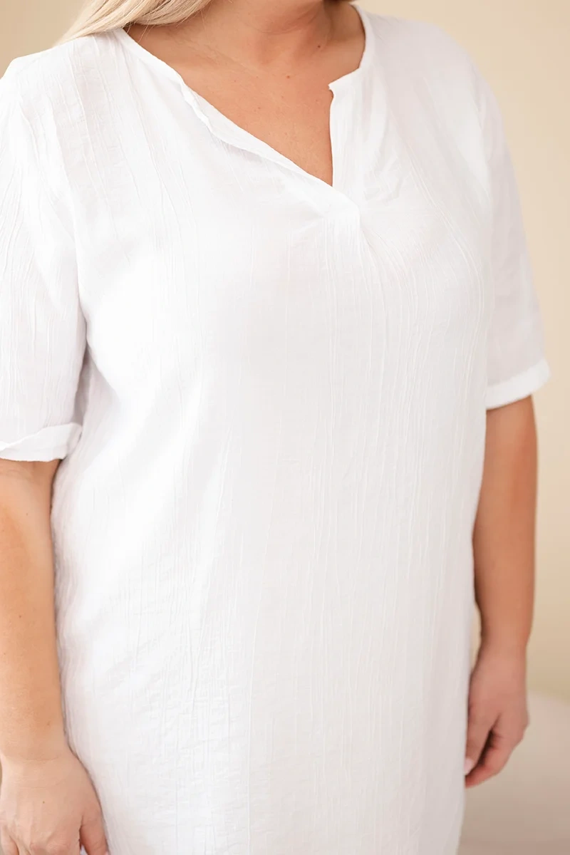 Dámske bavlnené šaty Kesi Plus Size