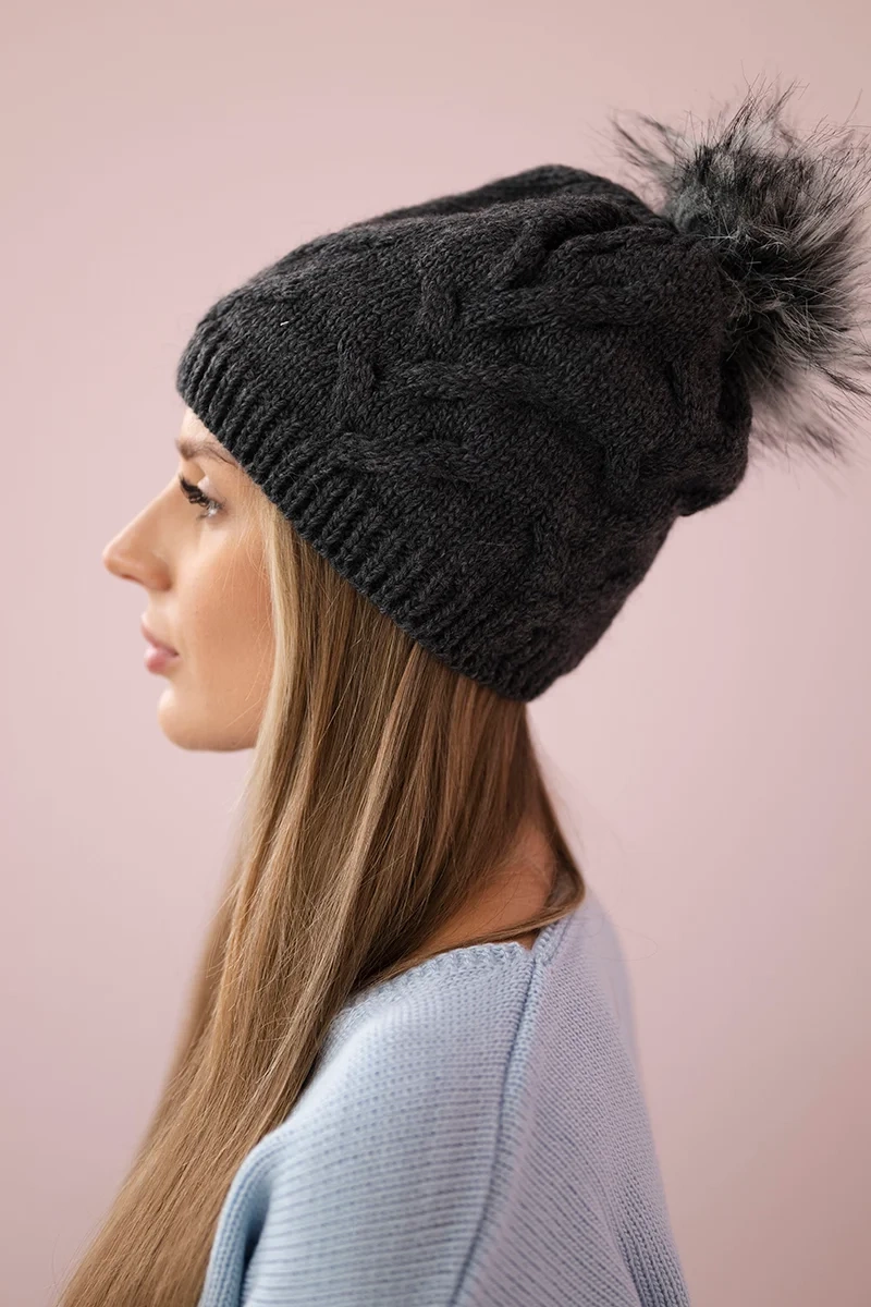 Kesi Cap with fleece Ela K242 graphite