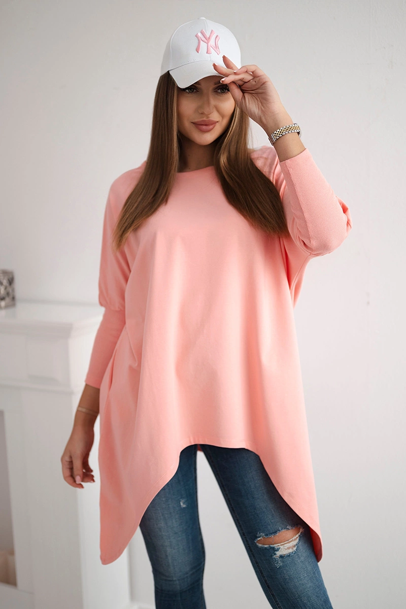 Oversize apricot blouse