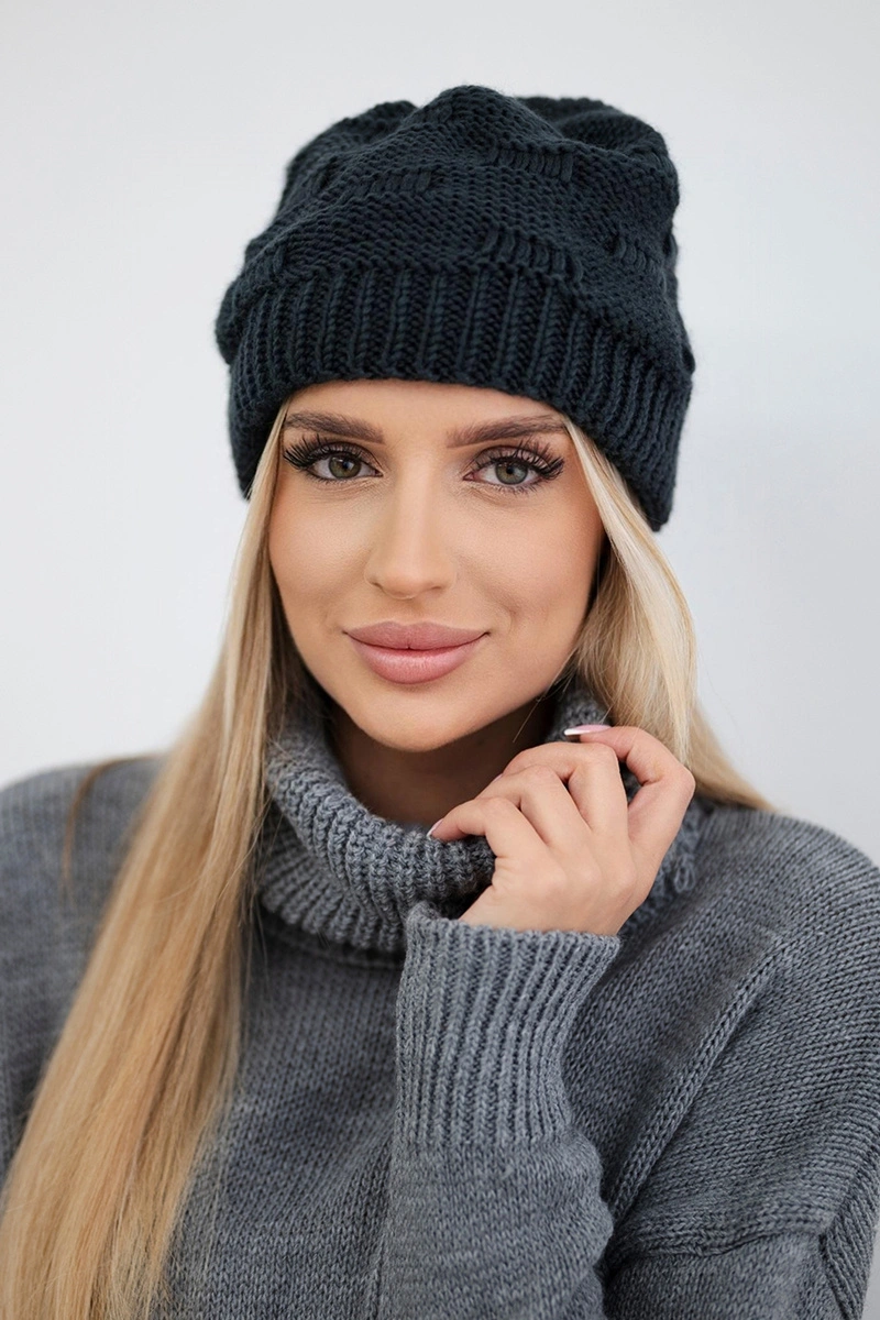 Kesi Dámska čiapka Nastia K373 grafit