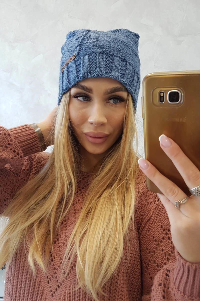marka niezdefiniowana Cap with fleece Ula K271 jeans