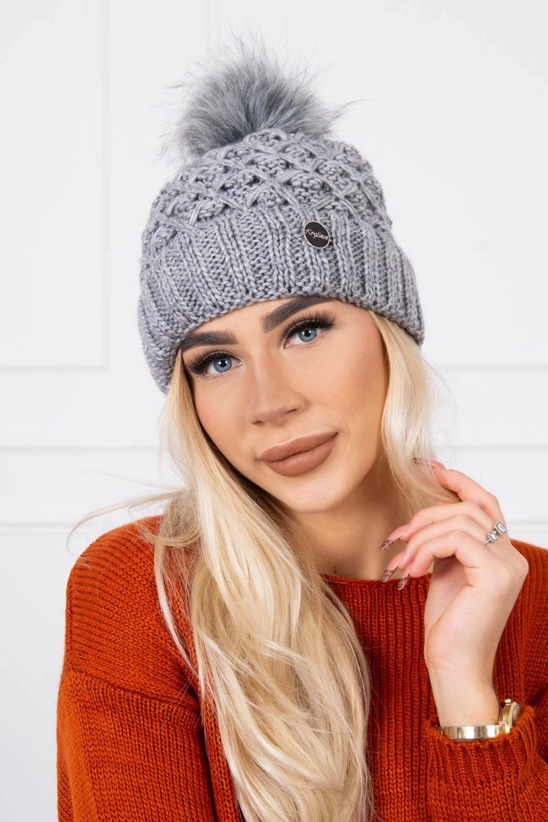 marka niezdefiniowana Cap K165 dark gray
