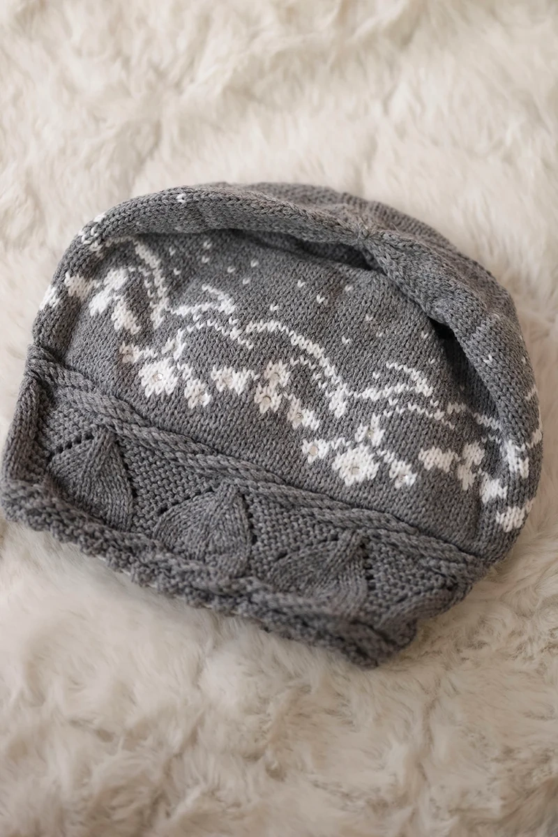 Kesi Women&#039;s cap Kira K374 light gray