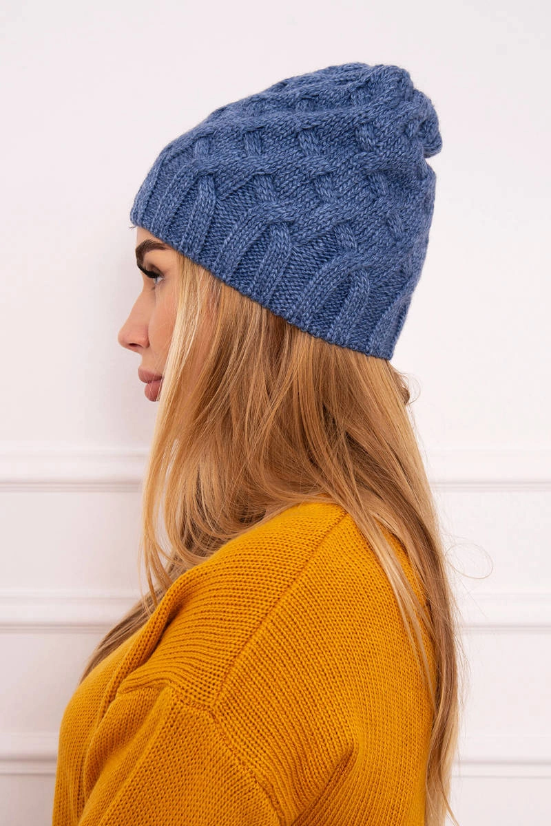 Kesi Cap with fleece Agnieszka K239 jeans