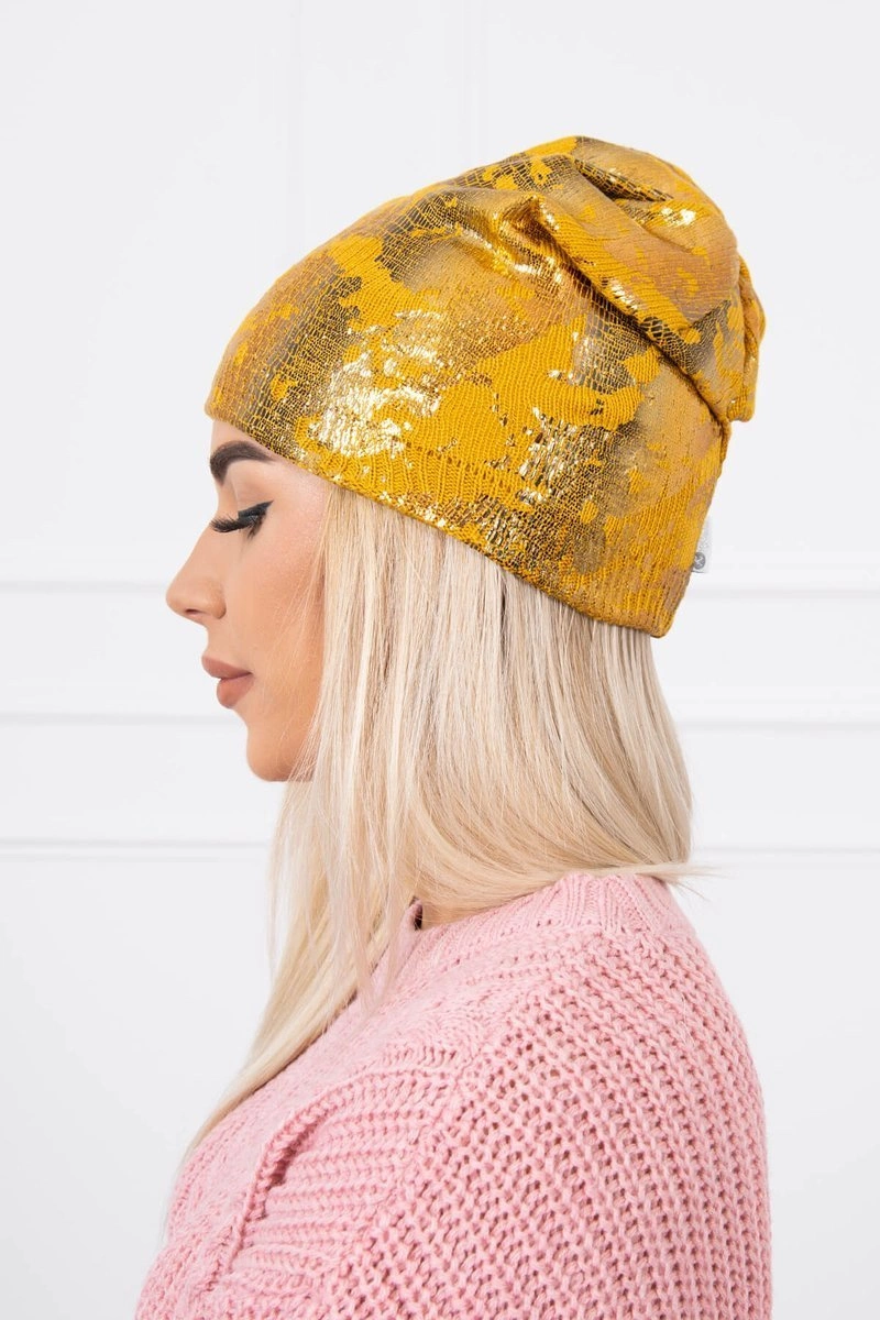 marka niezdefiniowana Cap K141 mustard