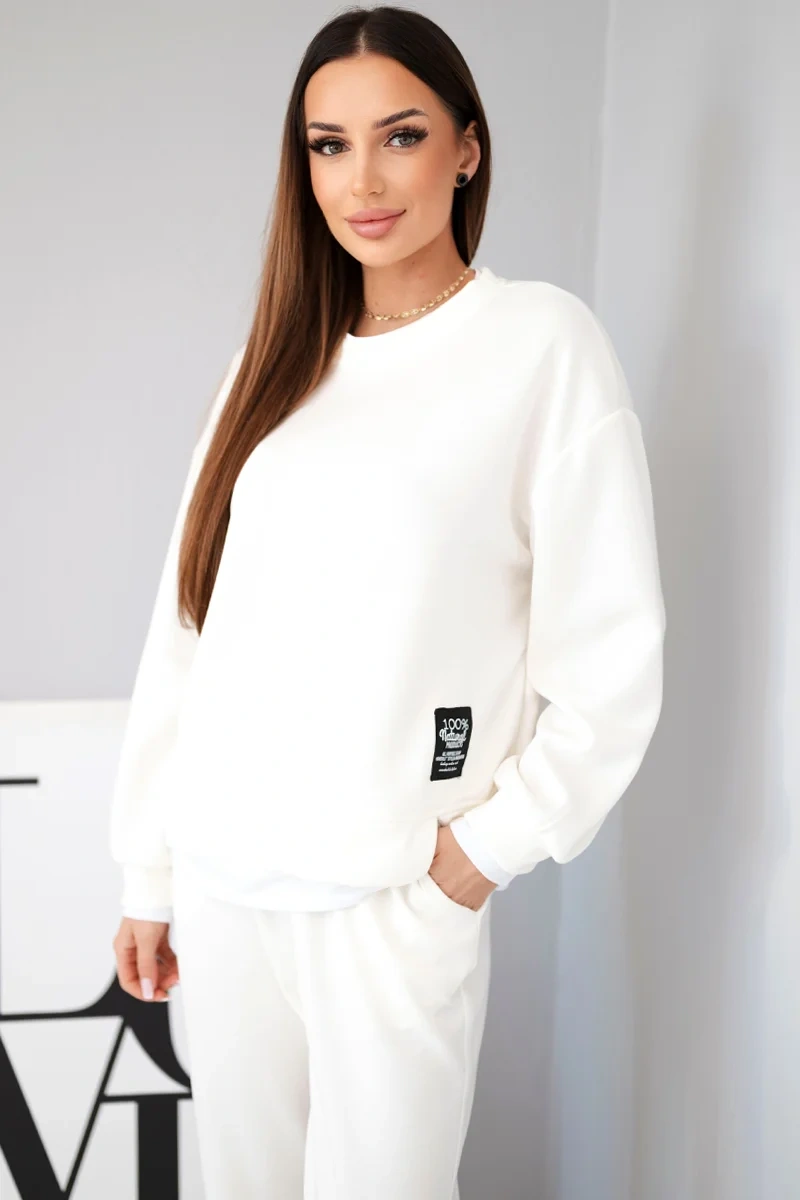 Dámska súprava Kesi s voľnou mikinou a teplákmi