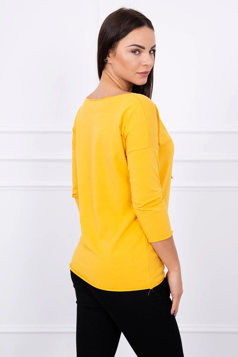 Kesi Blouse Casual mustard