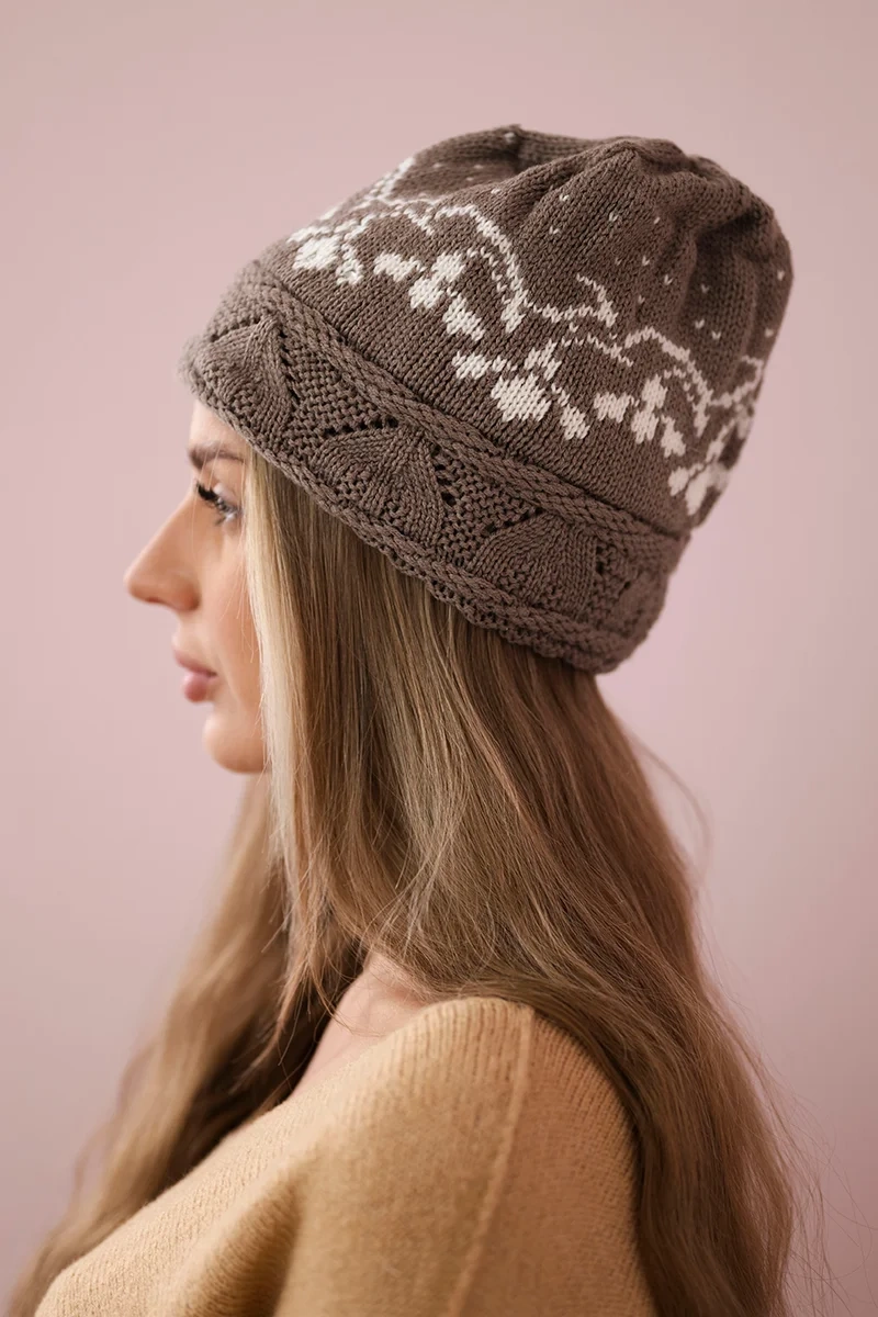 Kesi Women's cap Kira K374 cappuccino